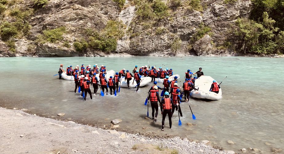 Raften in een prachtige omgeving Raften in een prachtige omgeving